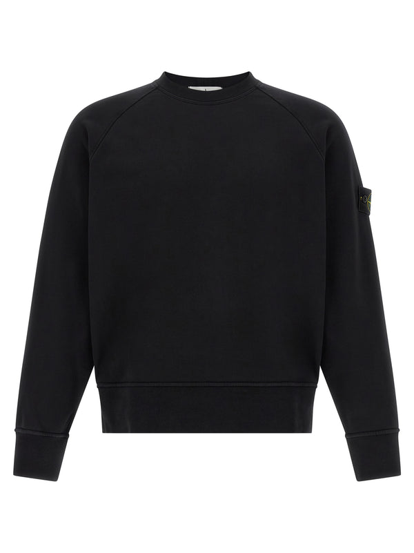 Black Cotton Sweatshirt Clothing