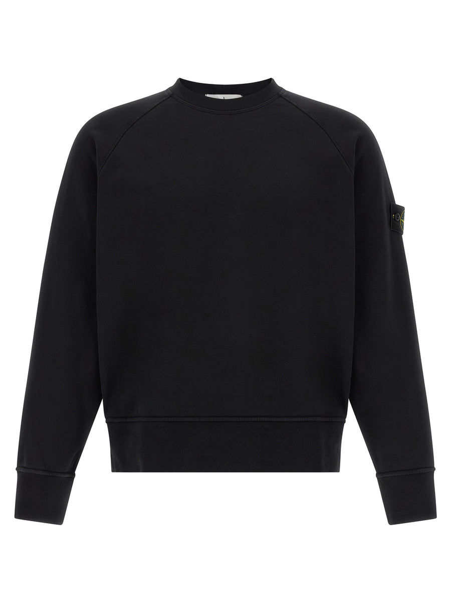 Black Cotton Sweatshirt Clothing
