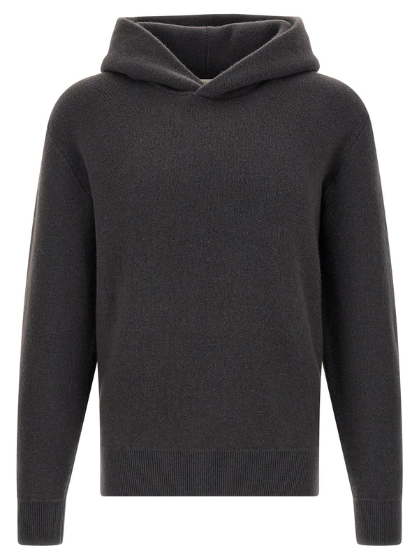 Gray Cashmere Cardigan Clothing