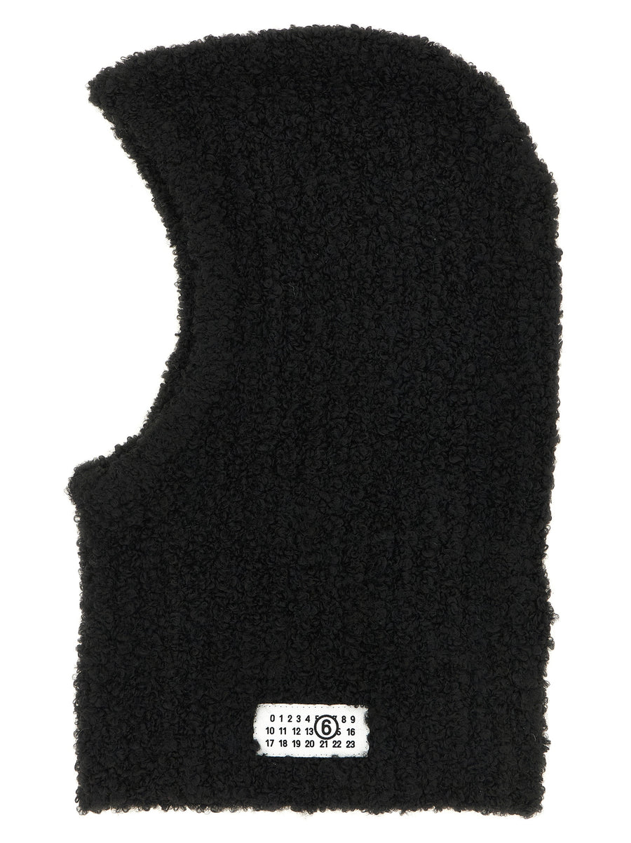 Black Marabou Hat