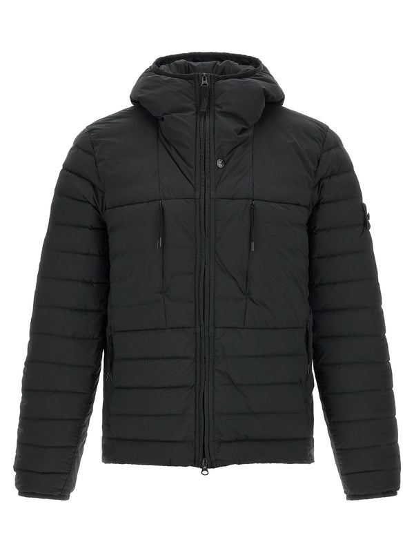 Black Polyamide Shell Jacket Clothing