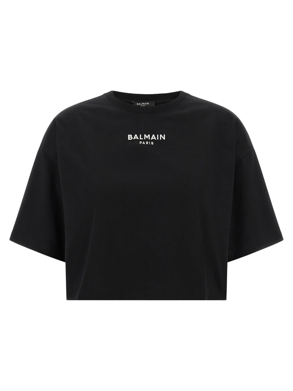 Black Cotton T-Shirt