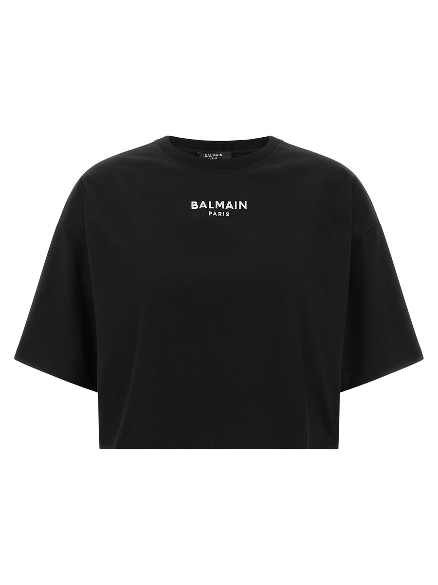 Black Cotton T-Shirt