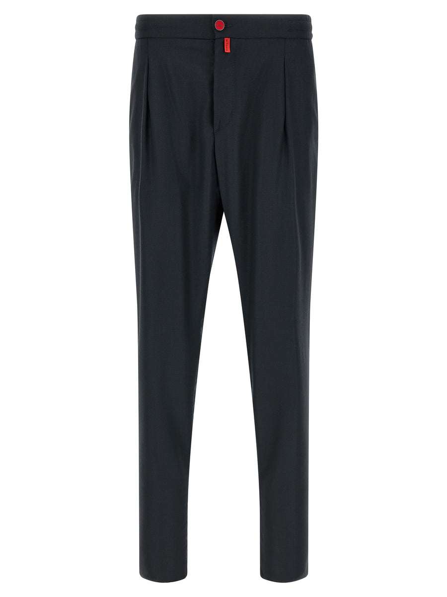 Blue Wool Pants
