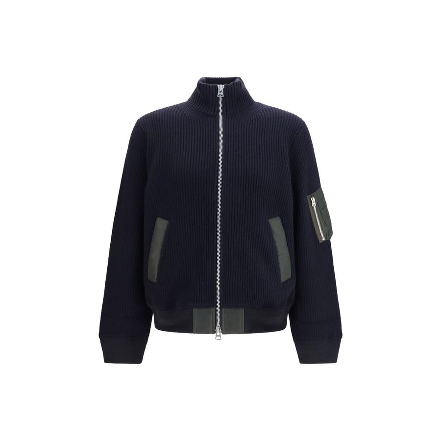 Blue Wool Oves Aries Sweatshirt Clothing