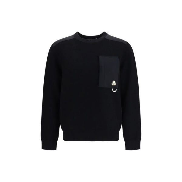 Black Nylon Sweatshirt Clothing