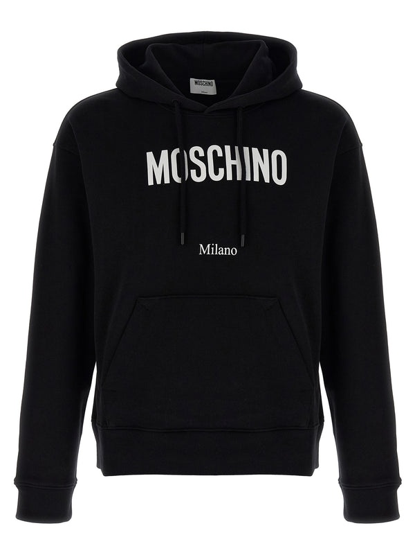 Black Cotton Sweatshirt Clothing