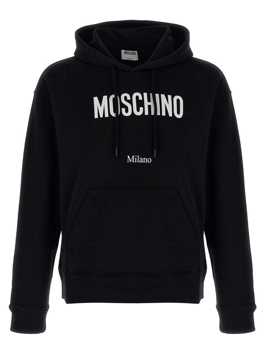 Black Cotton Sweatshirt Clothing