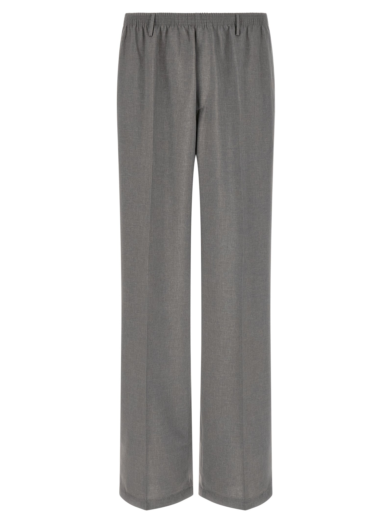 Ezio pants Gray Polyester Viscose Elastane