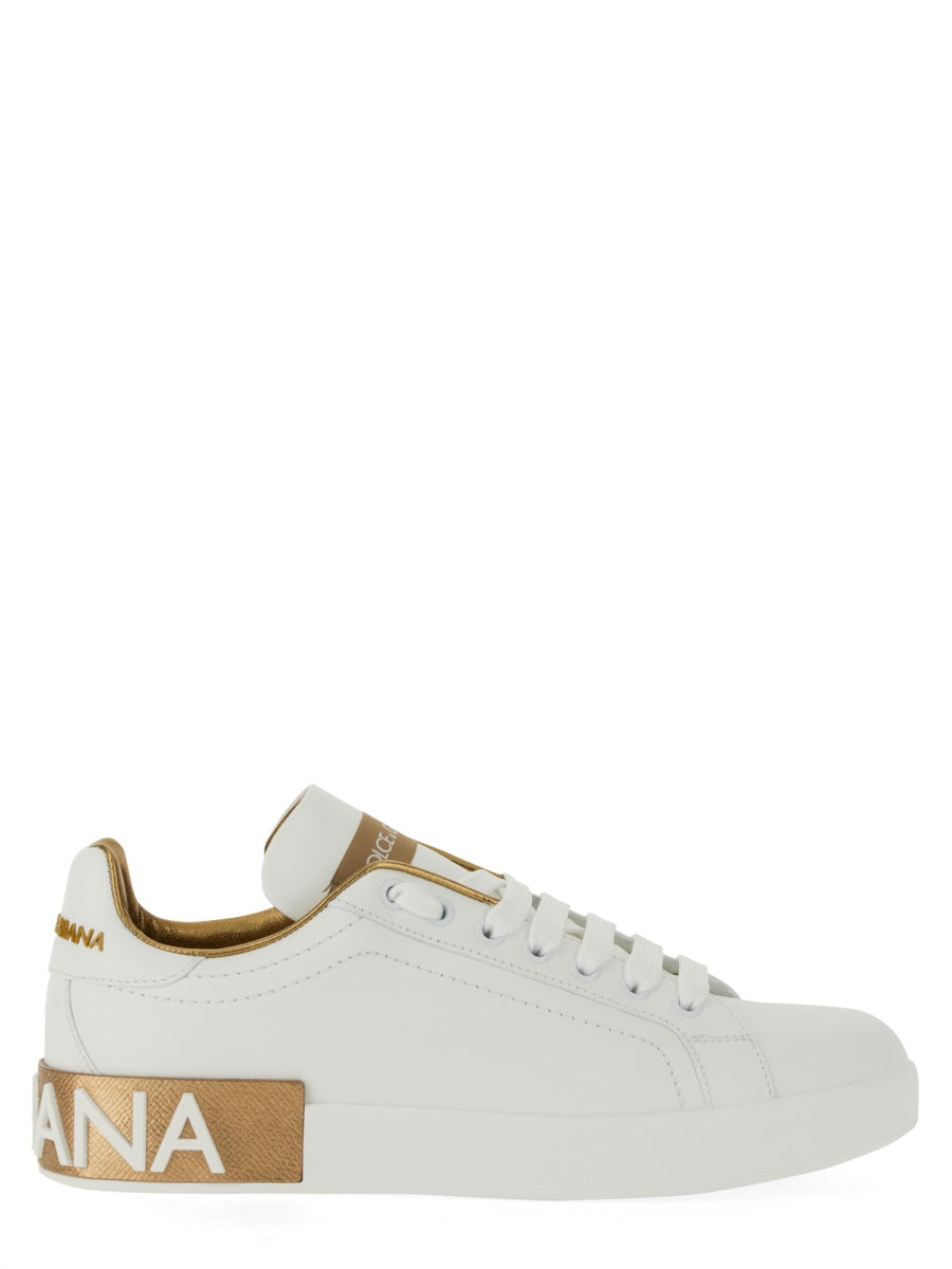 Sneakers Portofino Gold Trainers