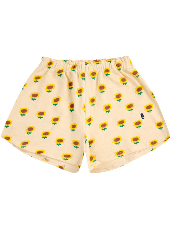 Shorts Sunflower Yellow Organic Cotton
