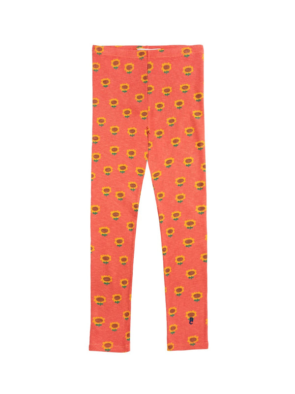 Leggings Sunflower Orange Organic Cotton Trousers