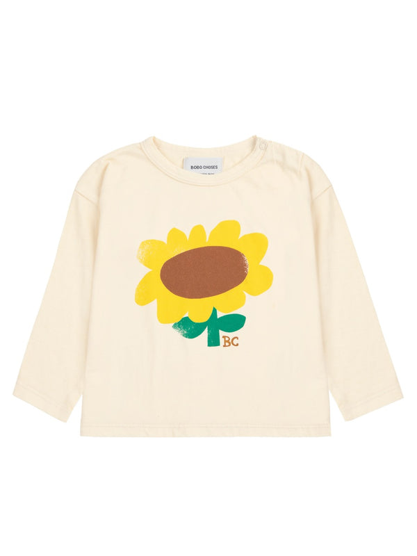 T-Shirt Sunflower White Organic Cotton T-shirts