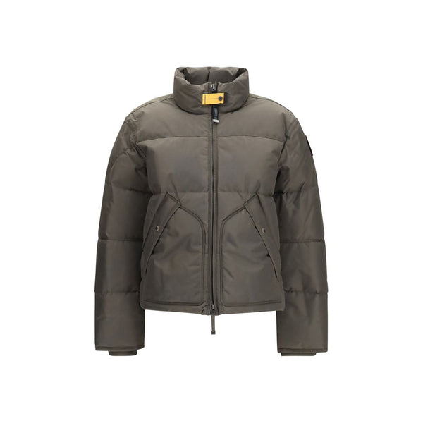 Bicolor Polyamide Full-Length Jacket Clothing