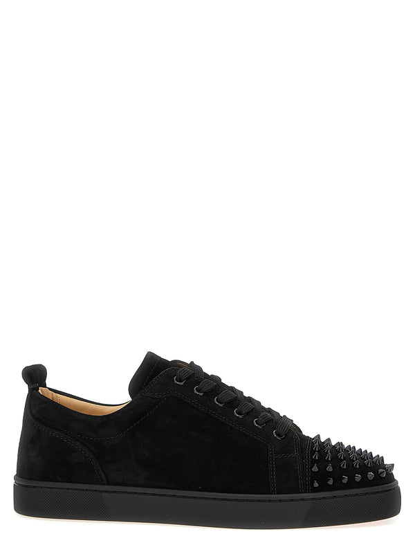 Black Calfskin Chunky Sneakers