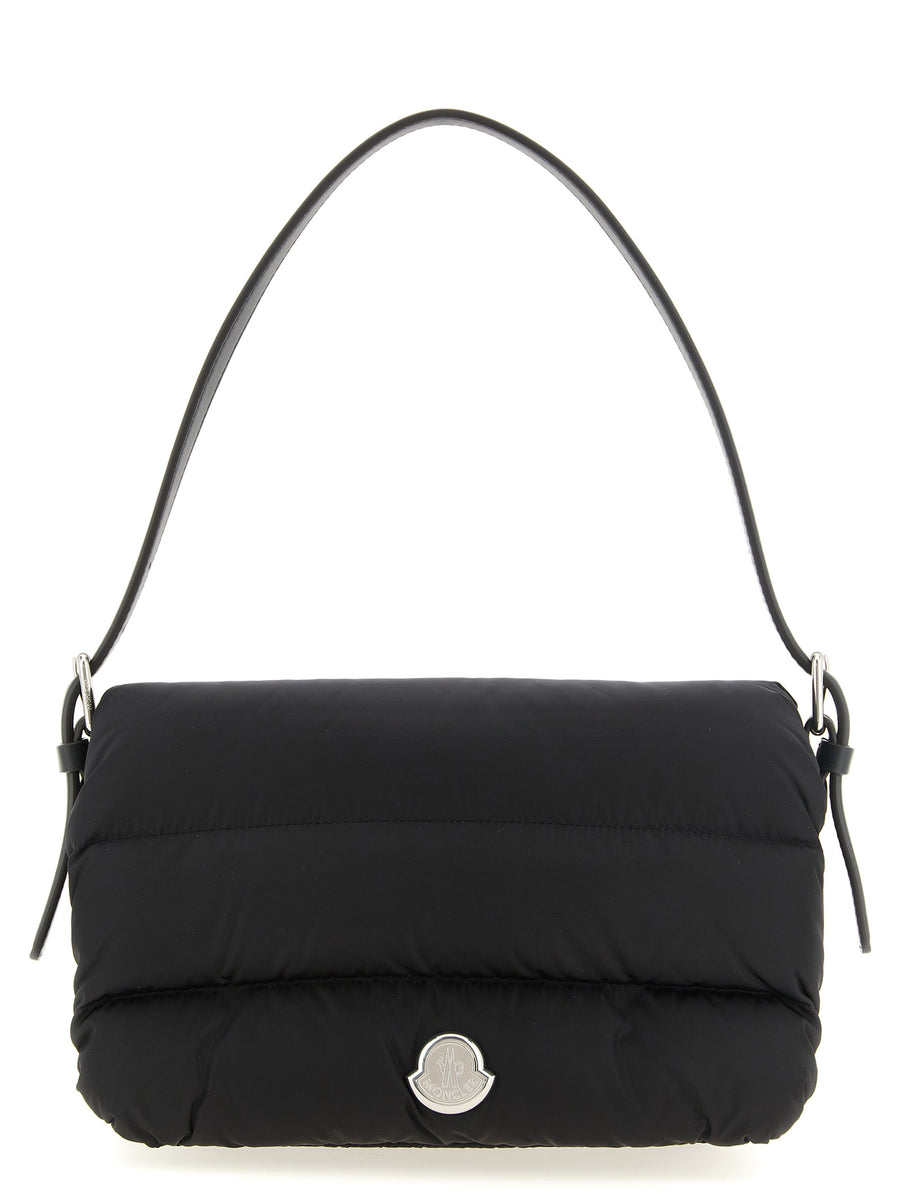 Black Polyamide Shoulder Bag