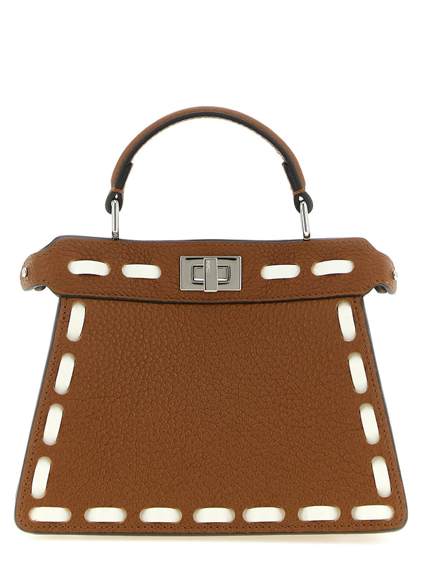 Brown Calfskin Handbag Bag