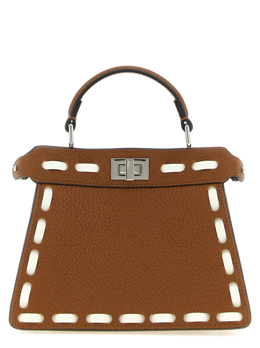Brown Calfskin Handbag Bag