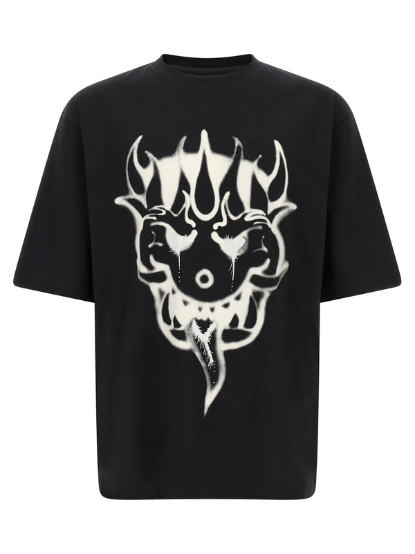 Black Cotton T-Shirt