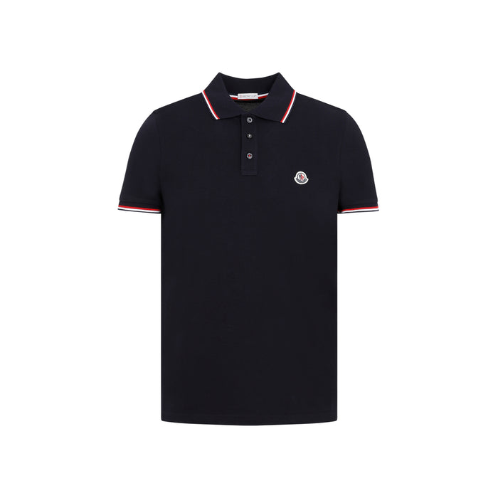 Ss Polo T-shirt Blue Cotton
