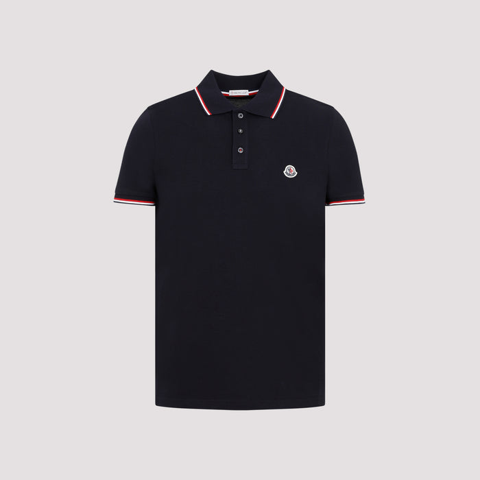 Ss Polo T-shirt Blue Cotton