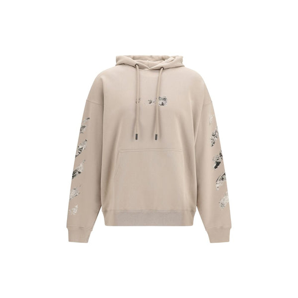 Beige Cotton Sweatshirt Clothing