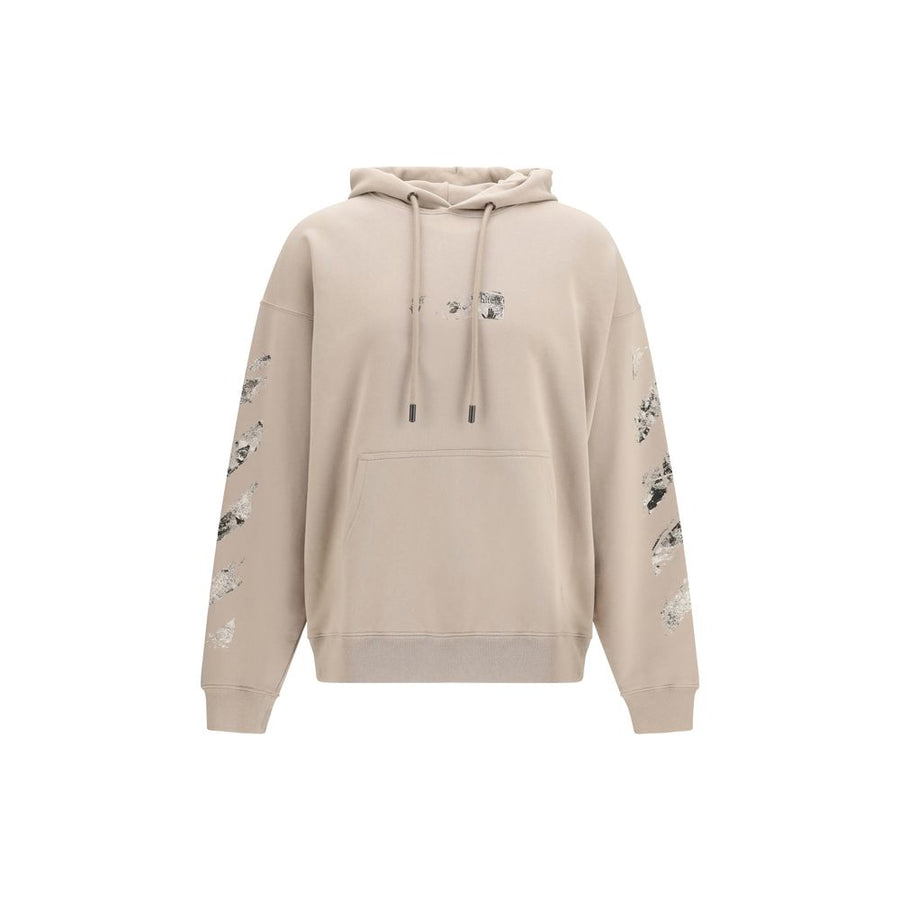 Beige Cotton Sweatshirt Clothing