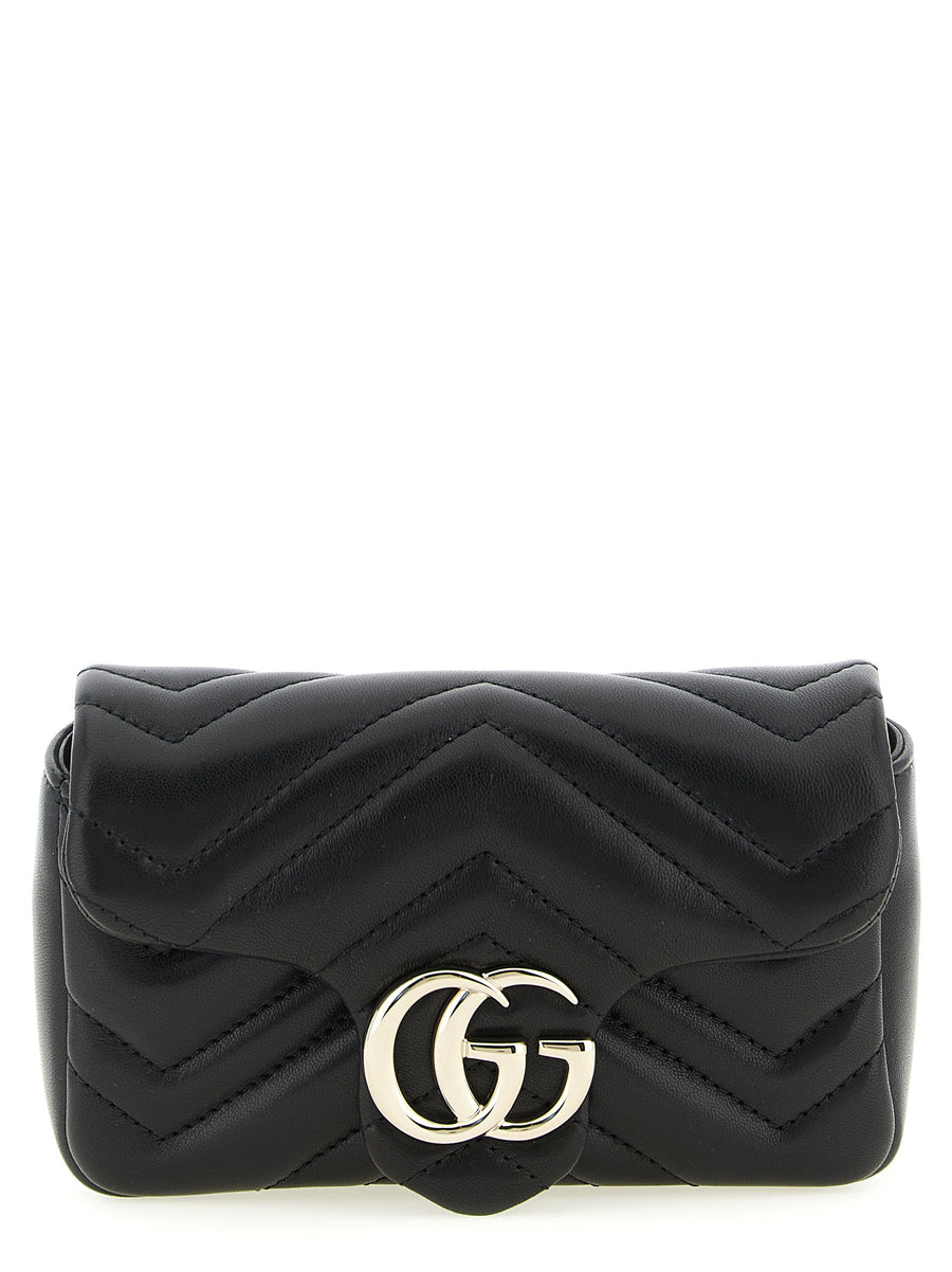 Black Lamb Leather Shoulder Bag