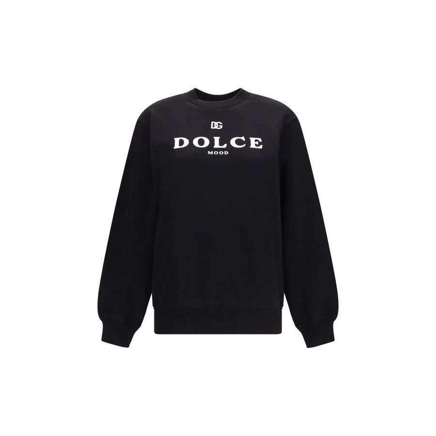 Black Cotton Sweatshirt Clothing