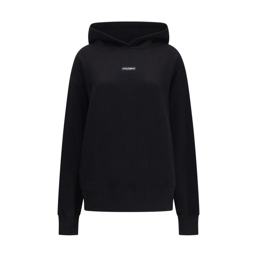 Black Cotton Sweatshirt Clothing
