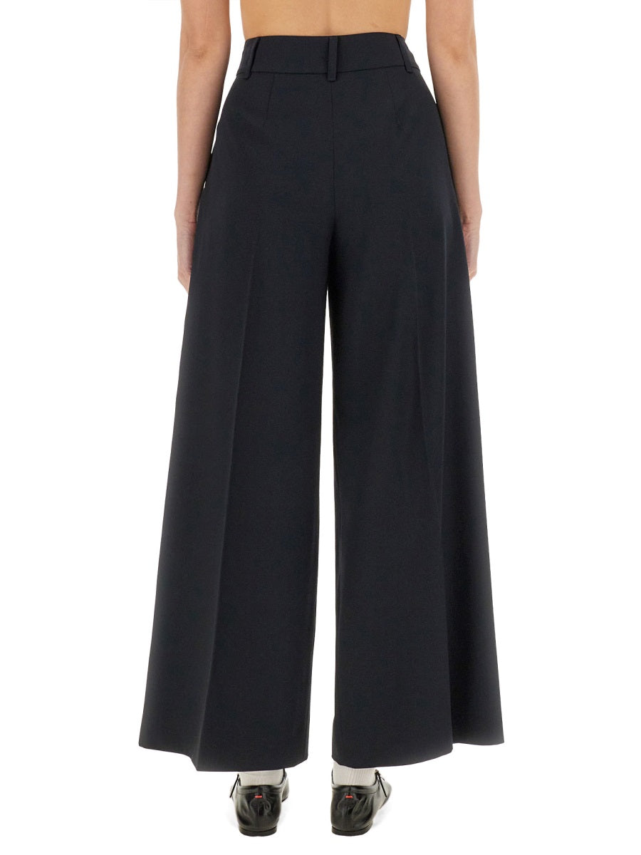 Wool Trousers Nichols Blue