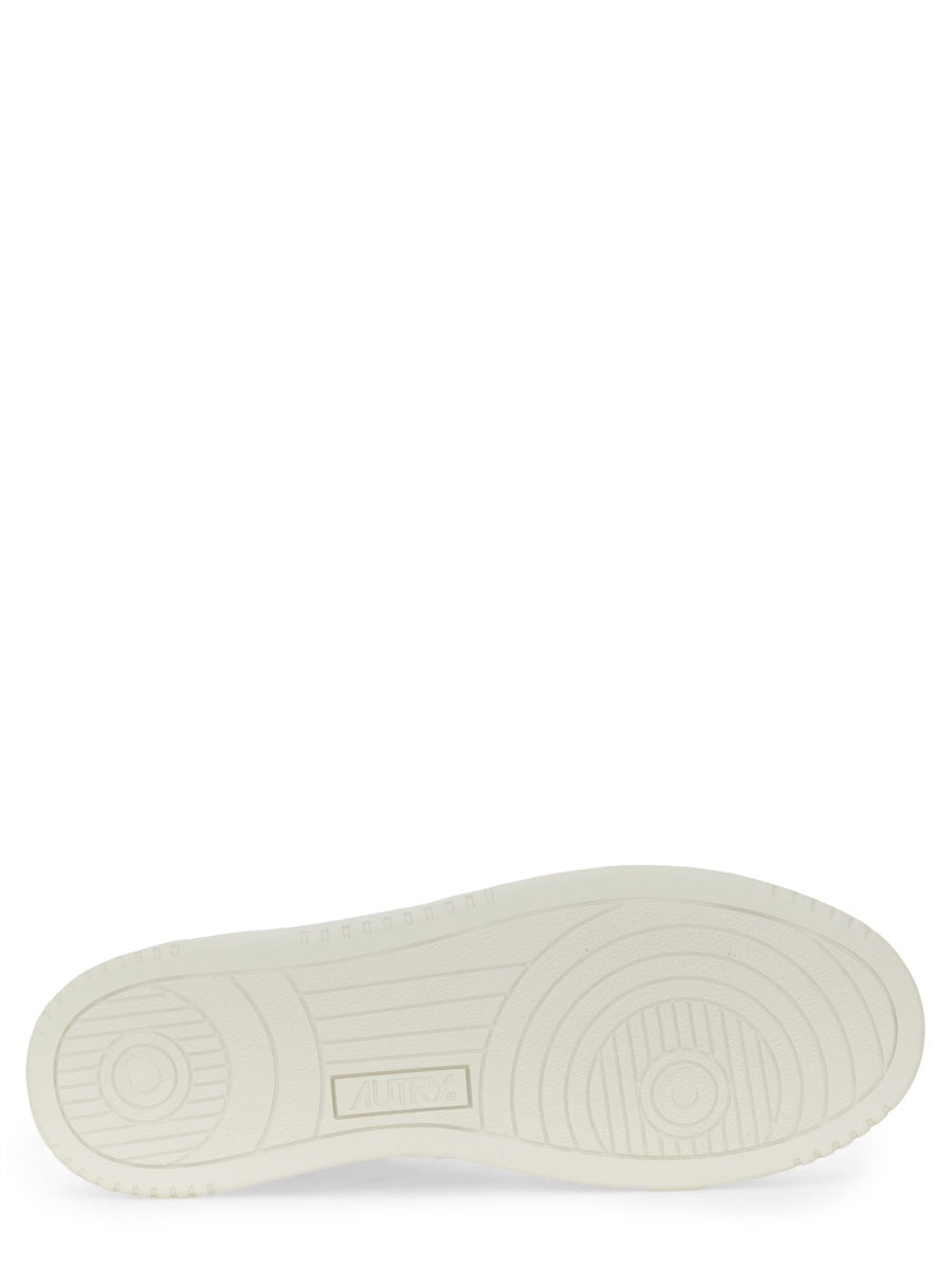 Medalist Low Sneaker White Goat Leather Trainers
