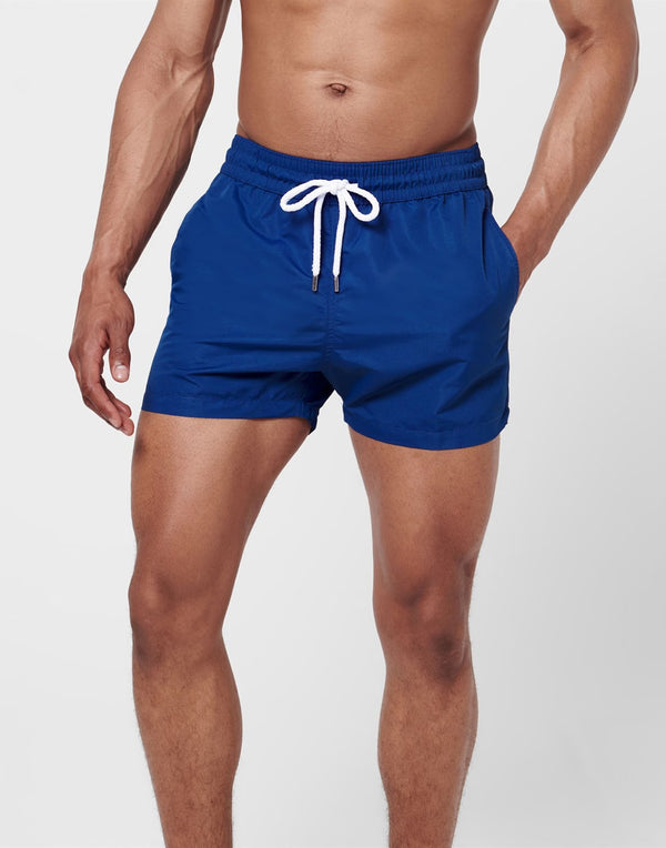 Frescobol Carioca 100% Polyester swim shorts in navy