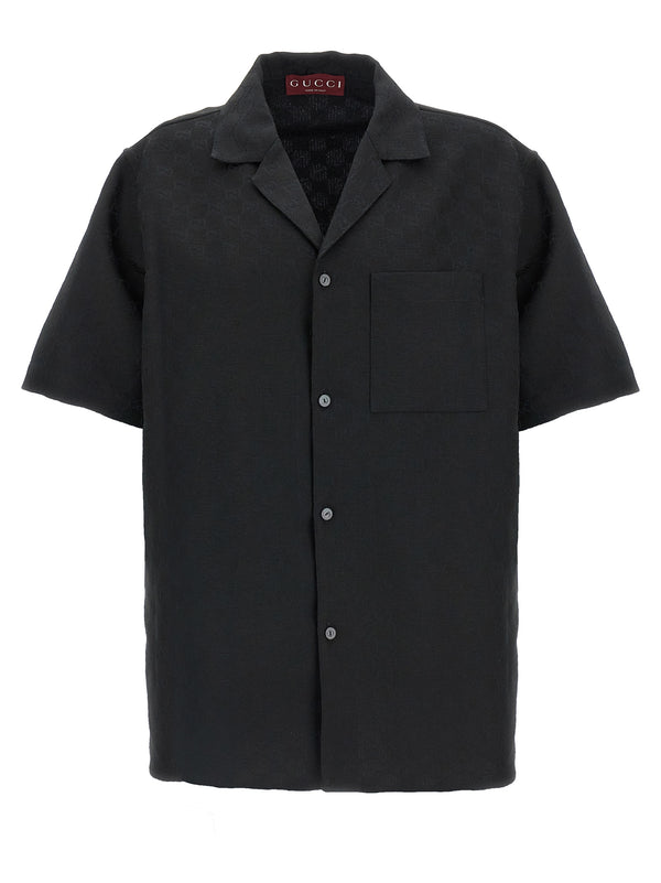 Black Linen Blouse