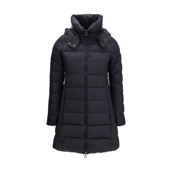 Black Nylon Coat Clothing
