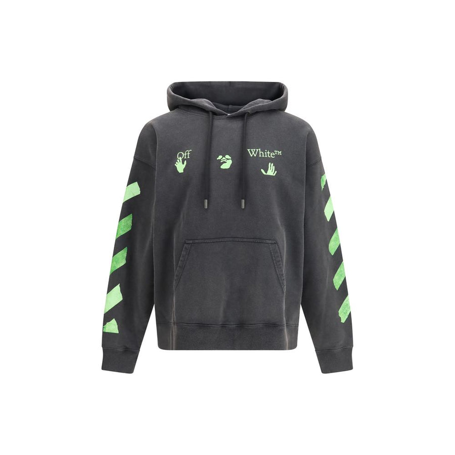 Gray Cotton Sweatshirt Clothing