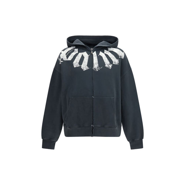 Black Cotton Sweatshirt Clothing