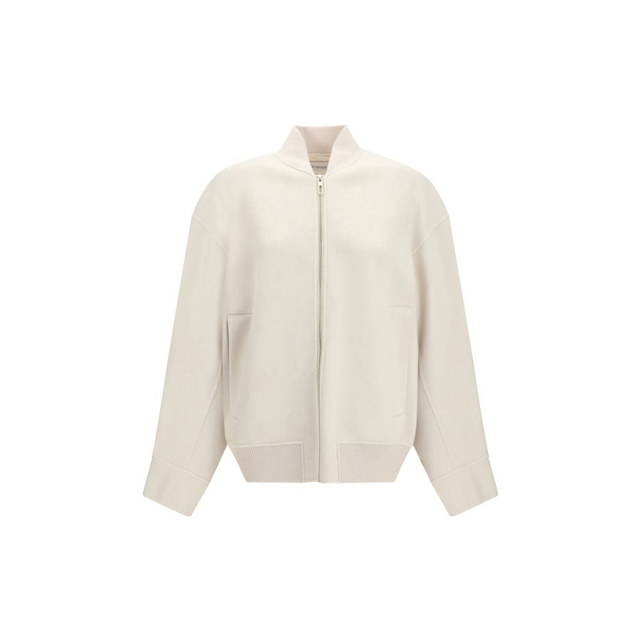 Beige Wool Oves Aries Full-Length Jacket Clothing