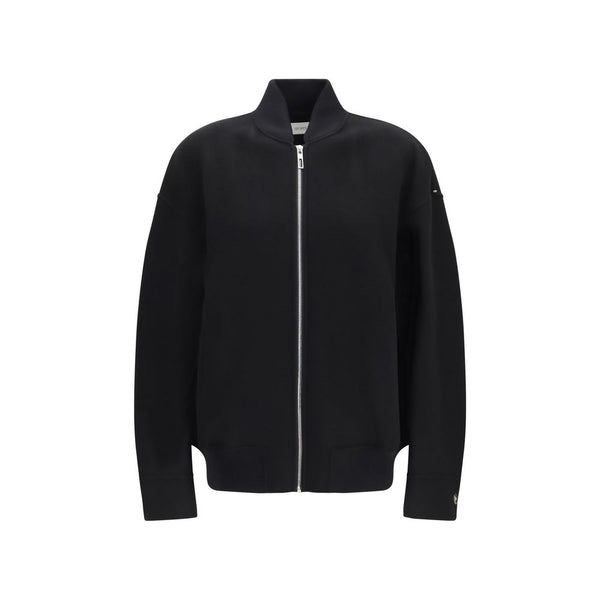 Black Wool Oves Aries Full-Length Jacket Clothing