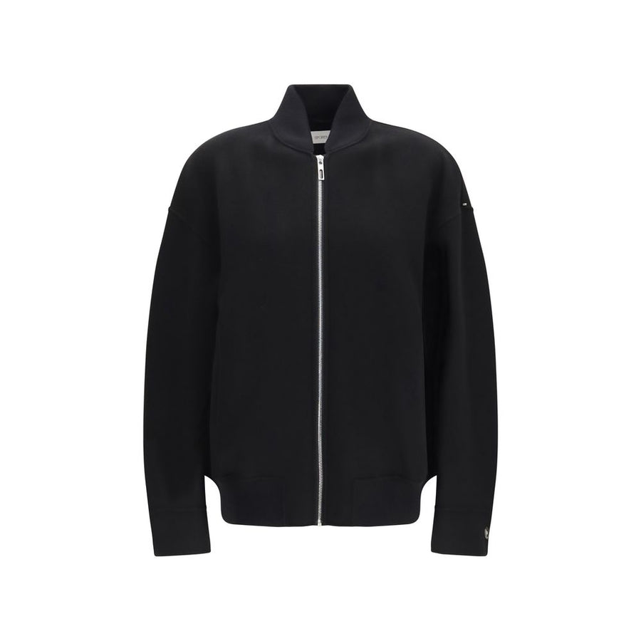 Black Wool Oves Aries Full-Length Jacket Clothing