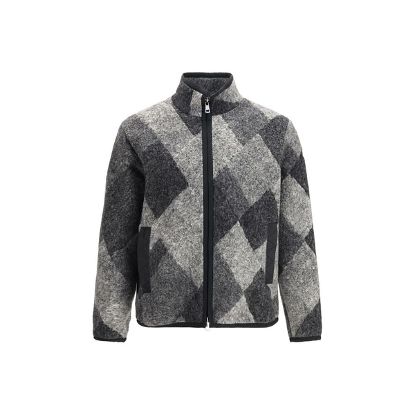 Gray Wool Oves Aries Sweatshirt Clothing
