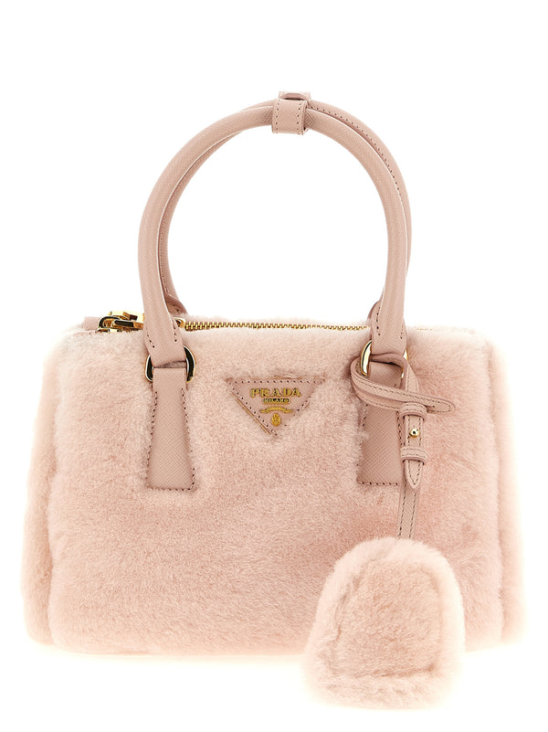 Multicolor Lamb Leather Handbag Bag