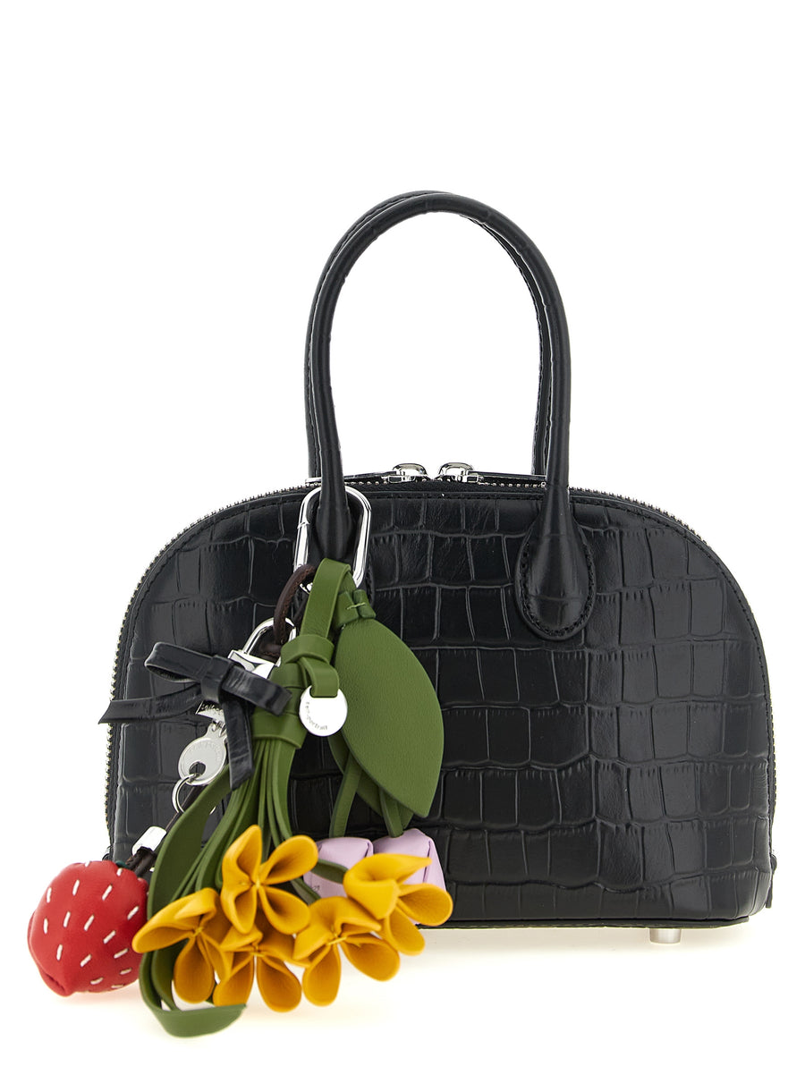Black Cowhide Handbag Bag