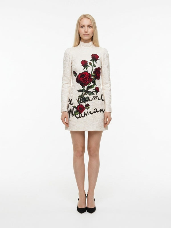 White Cotton Casual Dress