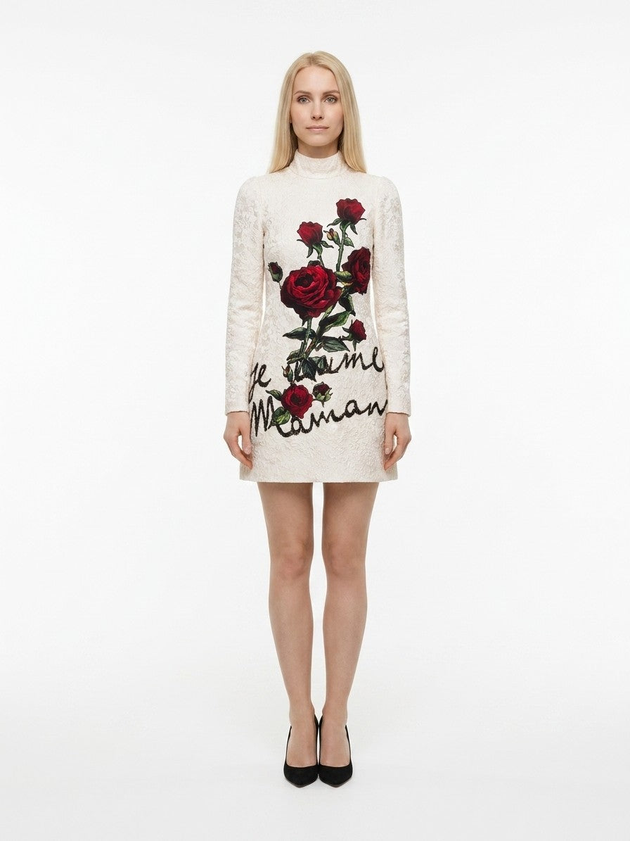 White Cotton Casual Dress
