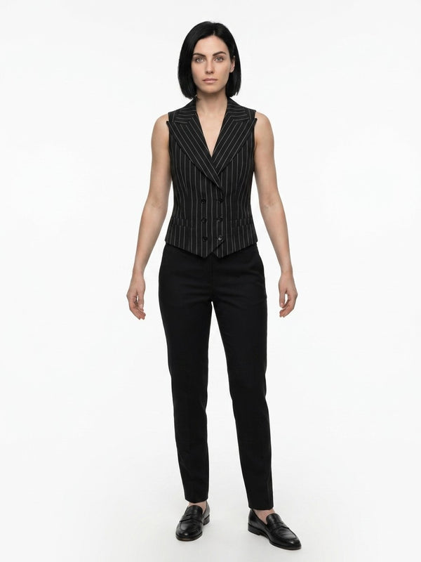 Multicolor Wool Waistcoat Clothing