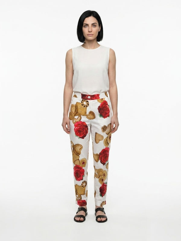 Multicolor Cotton Joggers (workout Pants)