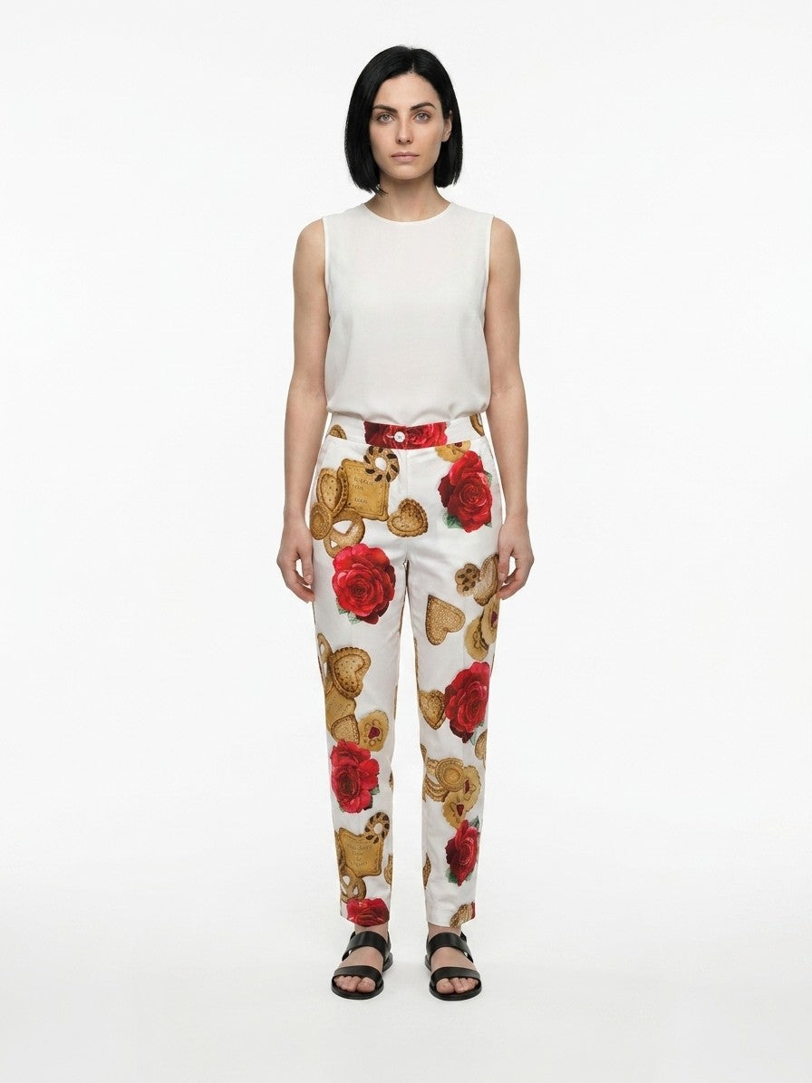 Multicolor Cotton Joggers (workout Pants)