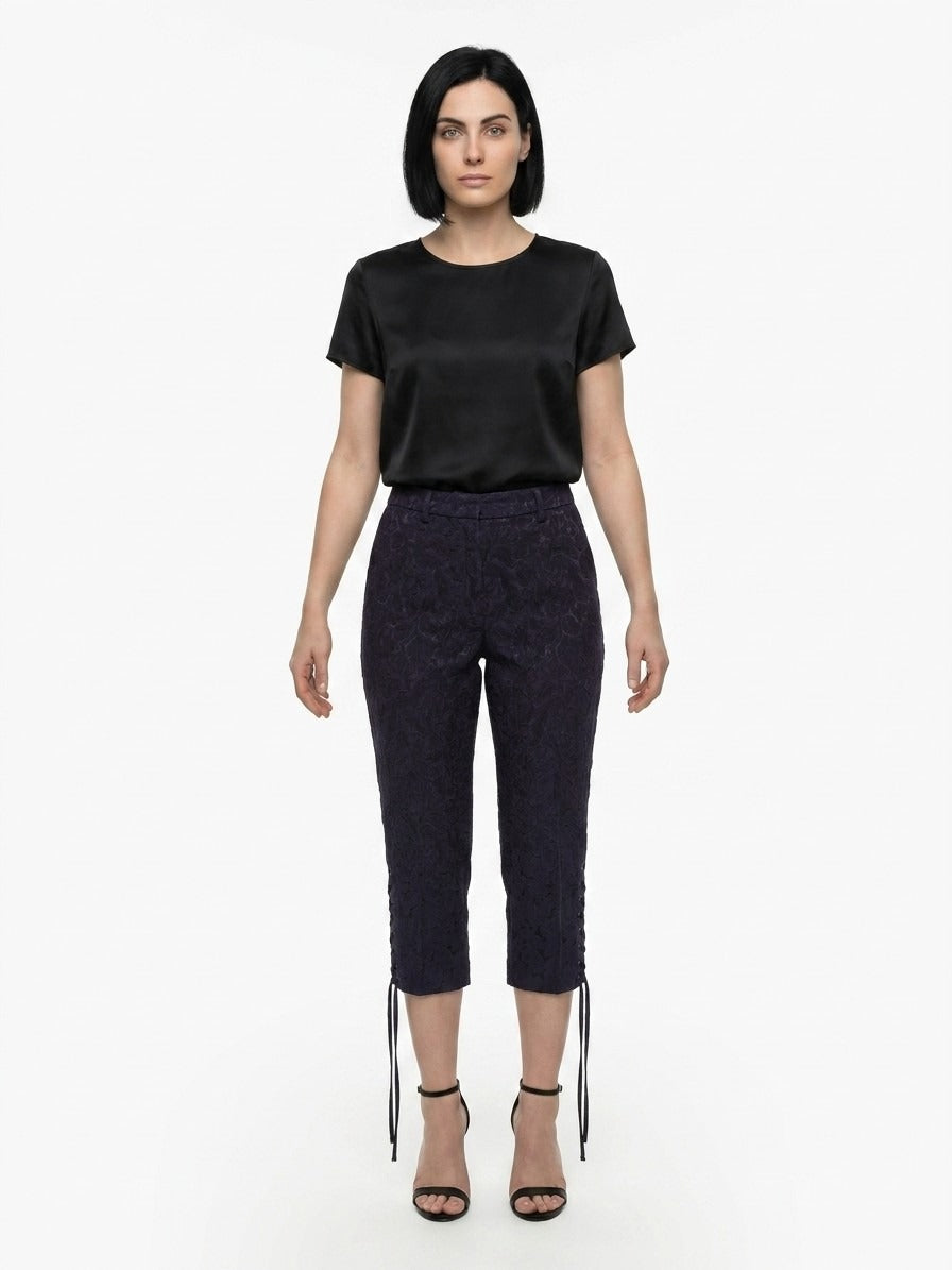 Blue Cotton Joggers (workout Pants)