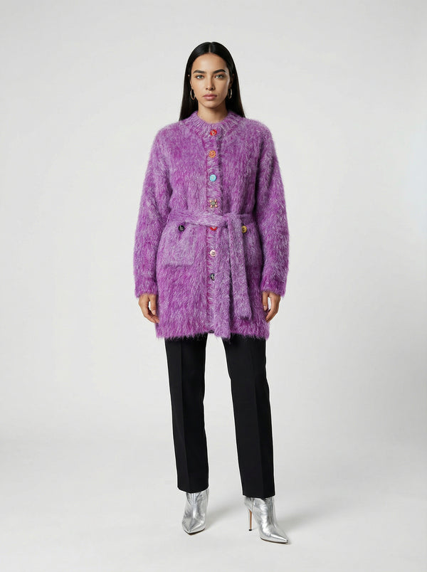 Multicolor Polyamide Cardigan Clothing